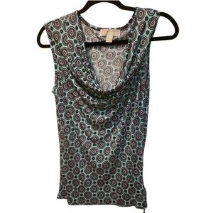 Michael Kors Patterned Top Sz Small